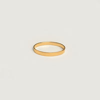 Flat Stacking Ring (Gold Filled)