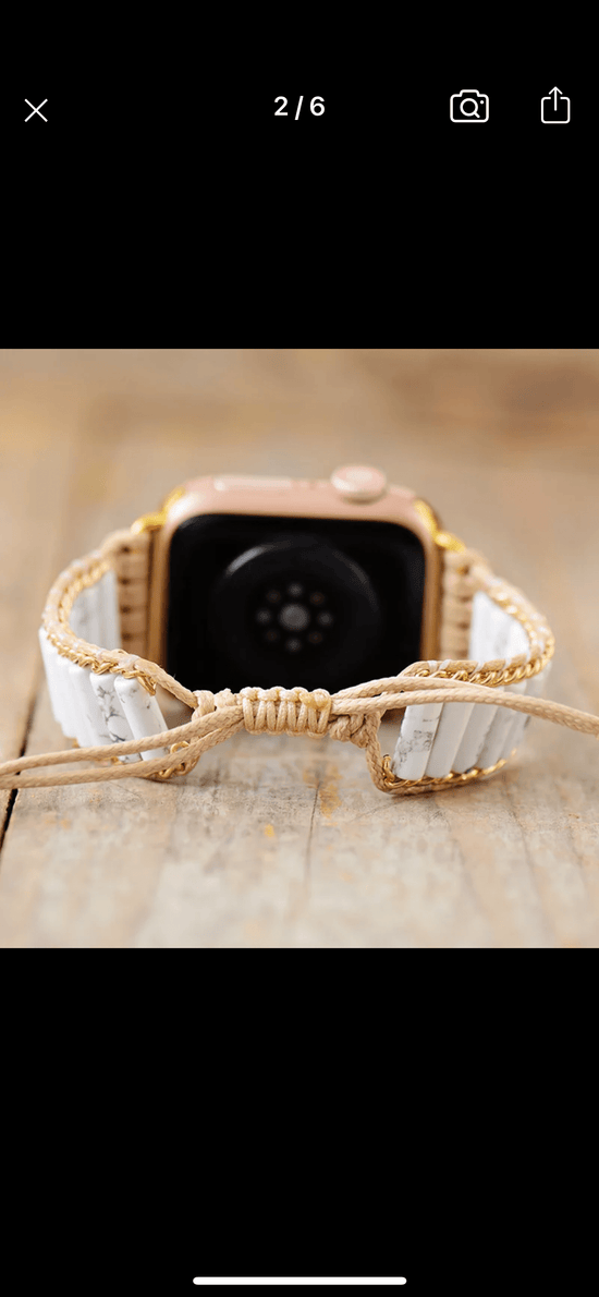 Gemstone Slipknot for Apple Watch