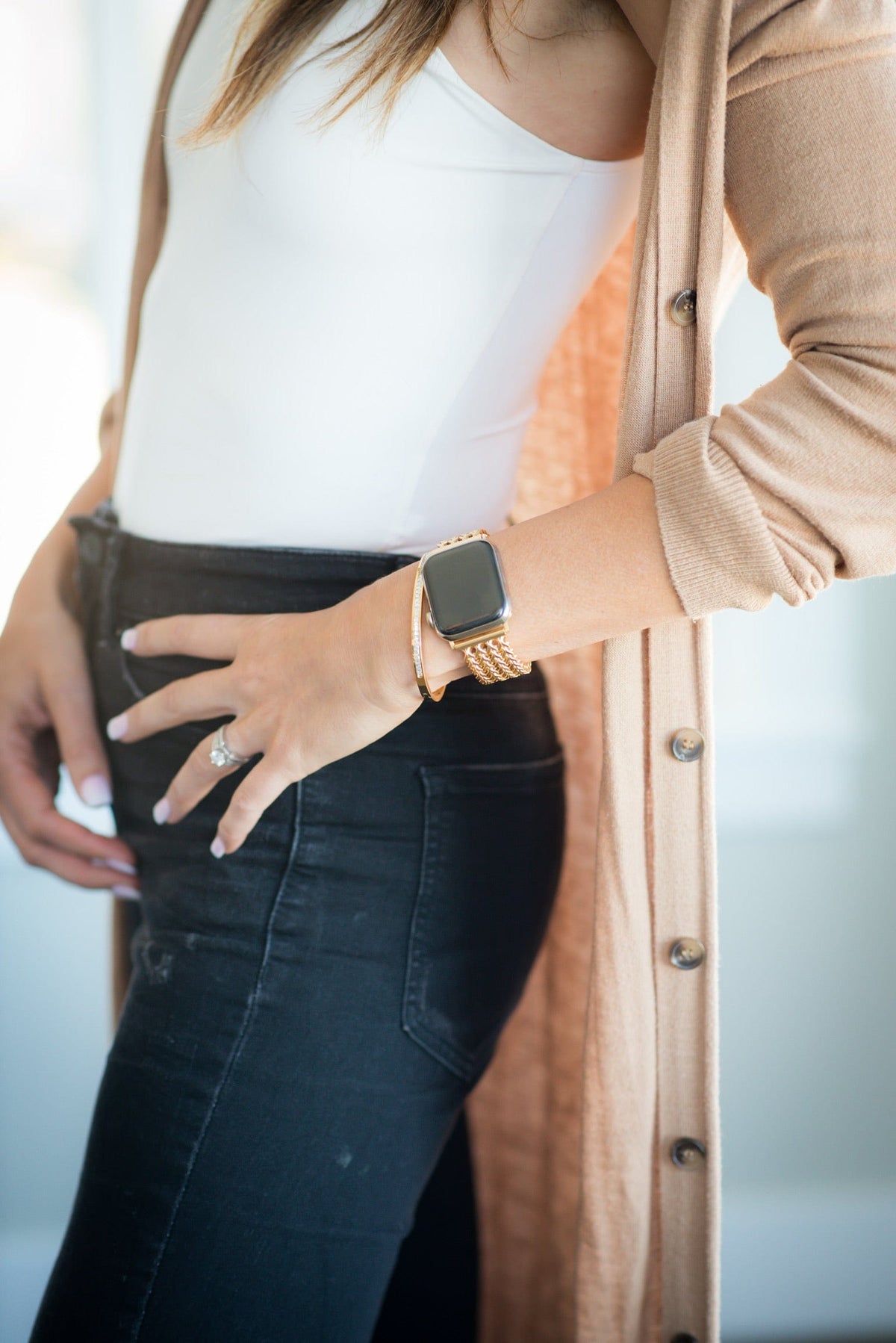 Goddess of Wealth Watch Band for Fitbit