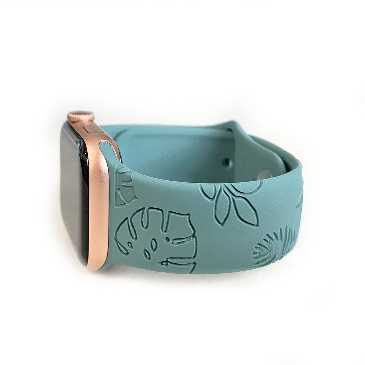 Engraved Tropics Watch Band for Apple Watch