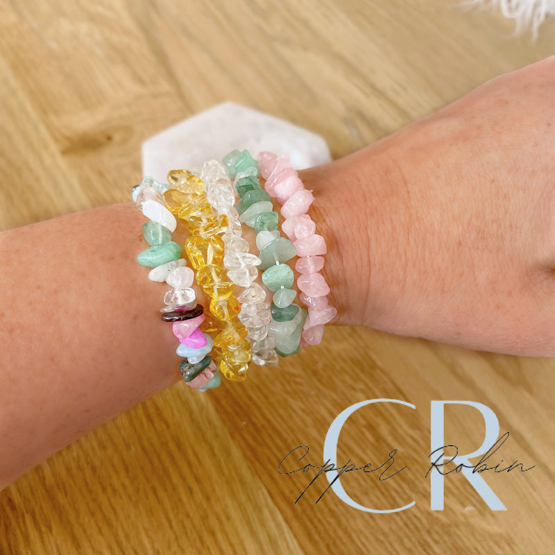 Gemstone Chakra Bracelets