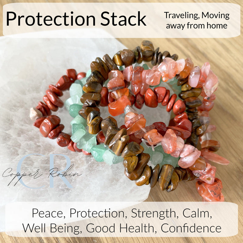 Gemstone Chakra Bracelets