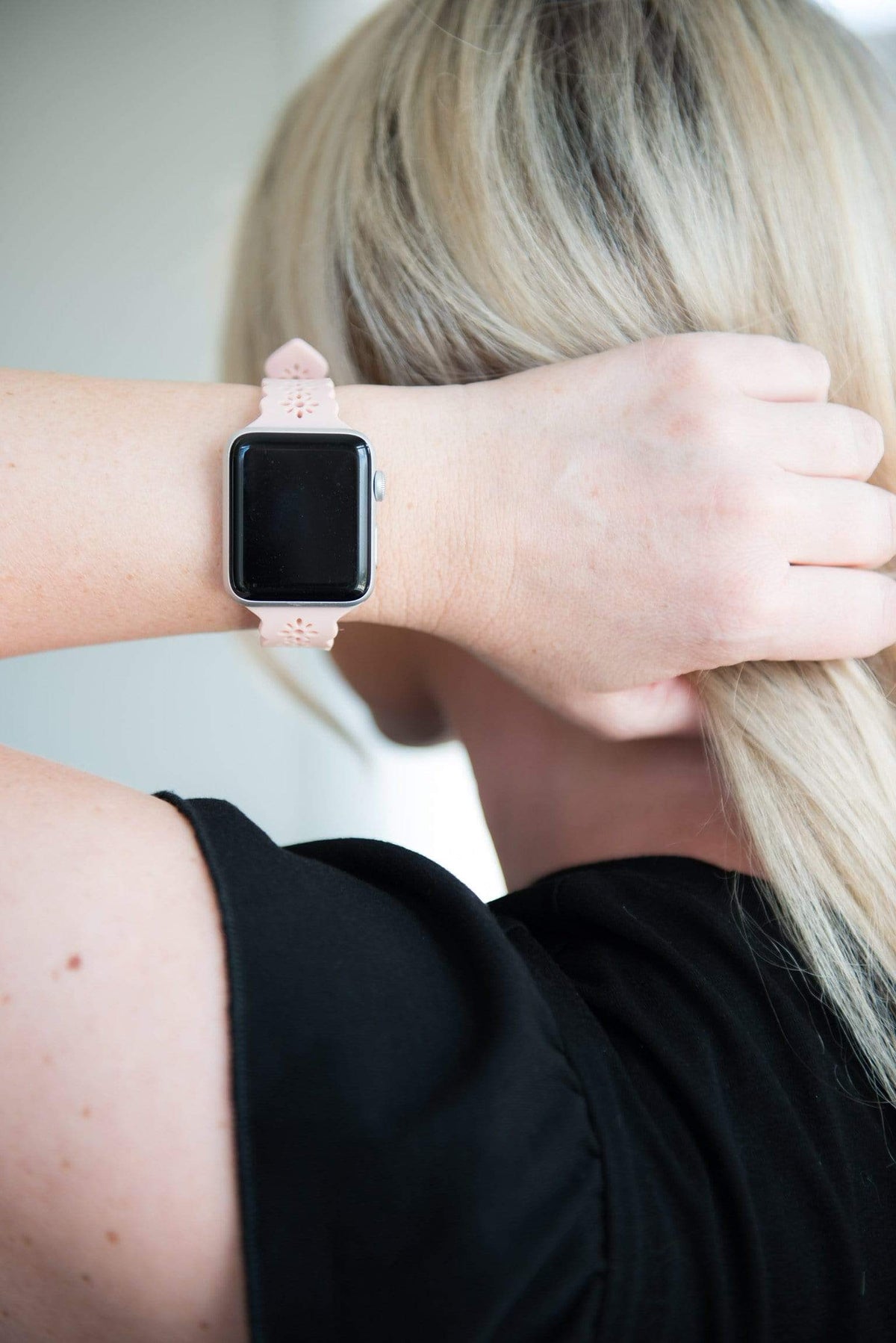 Lace Silicone Watch Band for Apple Watch