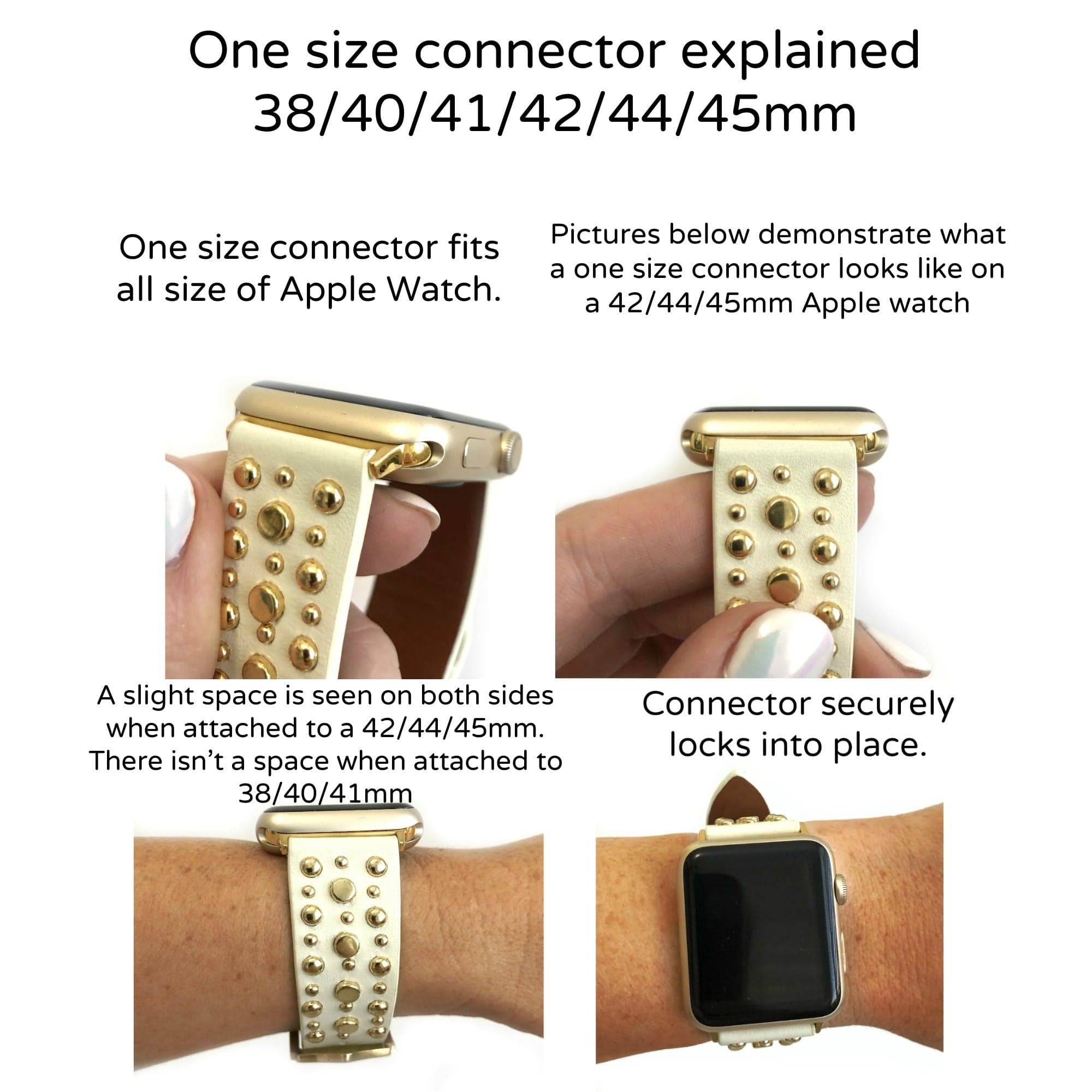 Butifacion Lace Silicone Band Compatible With Apple Watch