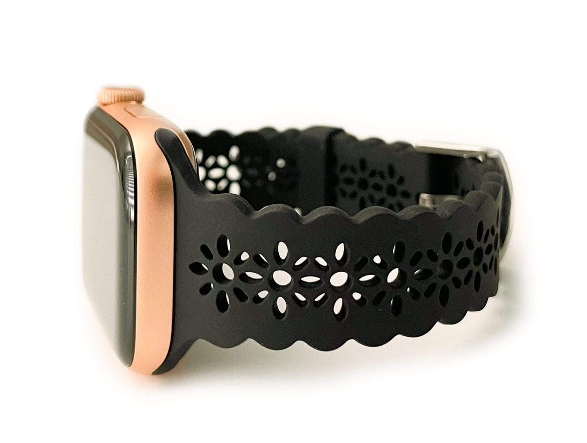Lace Silicone Watch Band for Apple Watch