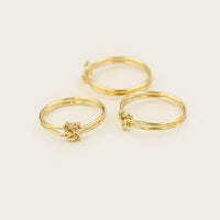 Love Knot Ring (Gold Filled)