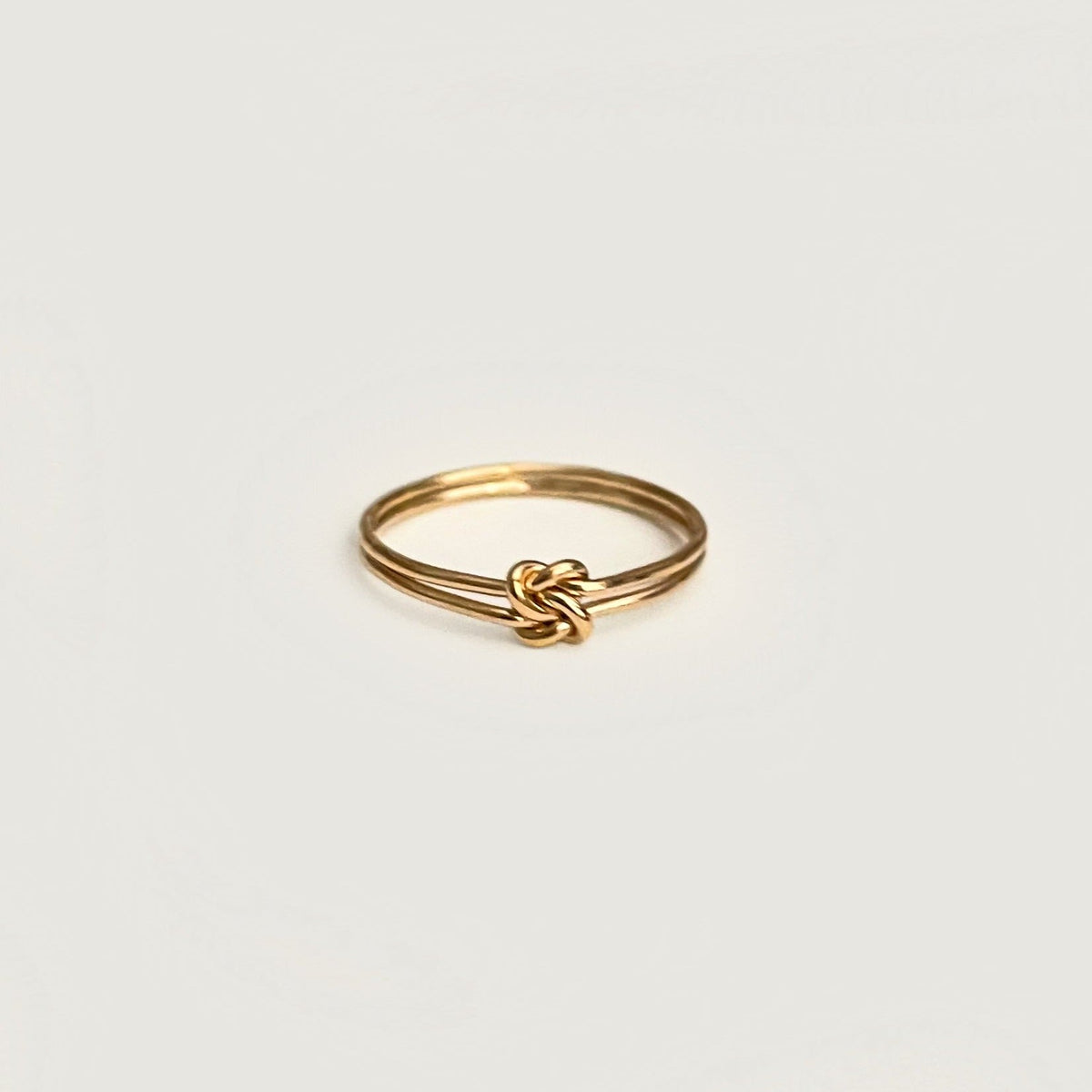Love Knot Ring (Gold Filled)