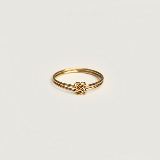 Love Knot Ring (Gold Filled)
