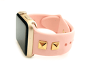 Studded Silicone Apple Watch Band
