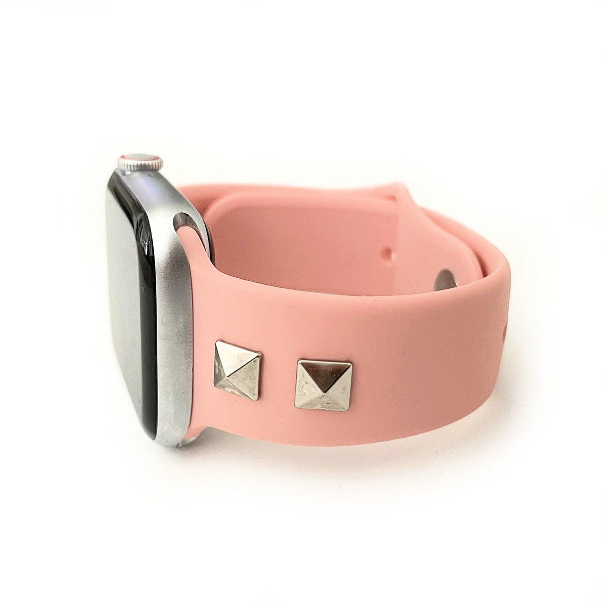 Studded Silicone Watch Band for Apple Watch