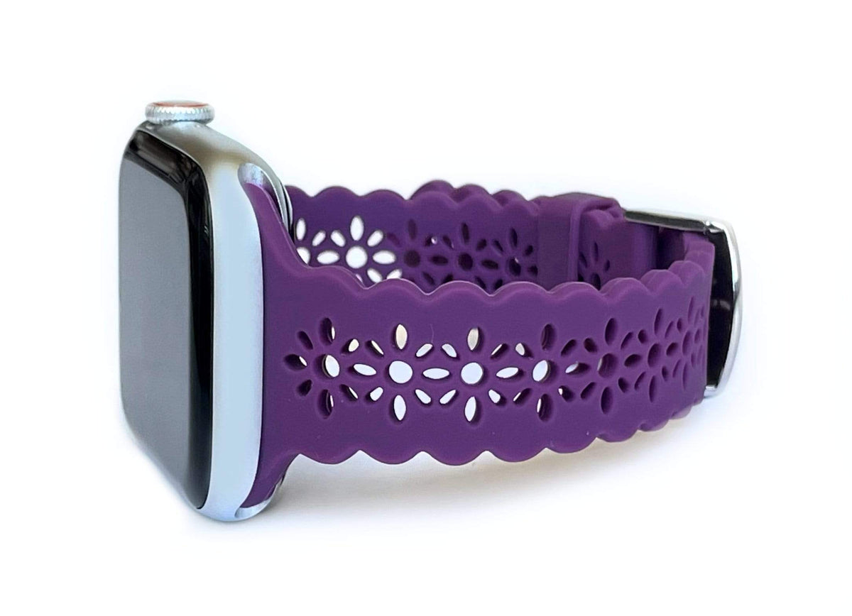 Lace Silicone Watch Band for Apple Watch