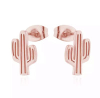 Cactus Stud Earrings