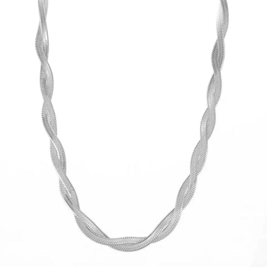 Twisted Snake Chain Necklace
