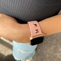 Studded Silicone Apple Watch Band