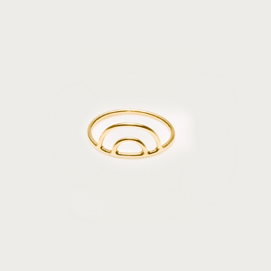 Sun Ring (Gold Filled)