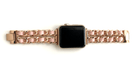 The Designer Apple Watch Band consists of soft leather woven through hypo-allergenic stainless steel chains give us all 'The Designer' feels possible! Available in 6 colors Fits wrist Sizes: 5.5"- 7.5"