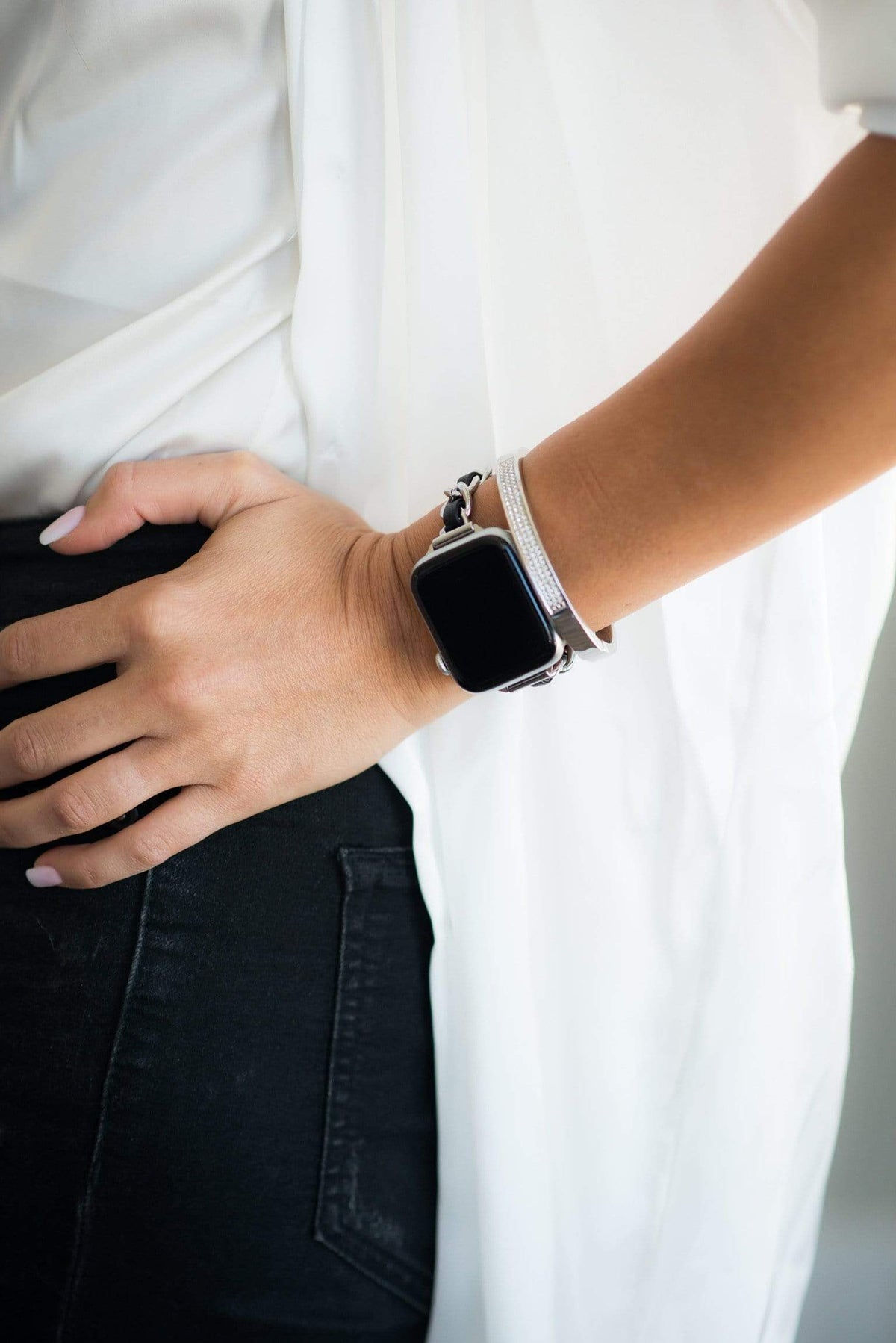The Narrow Designer Watch Band for Apple Watch