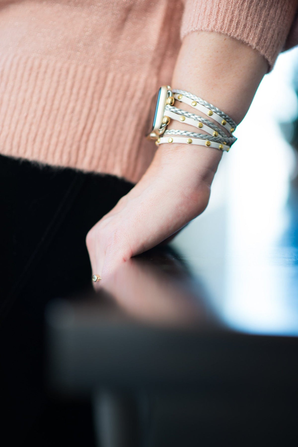 The Studded Boho Glam Watch band for Apple Watch