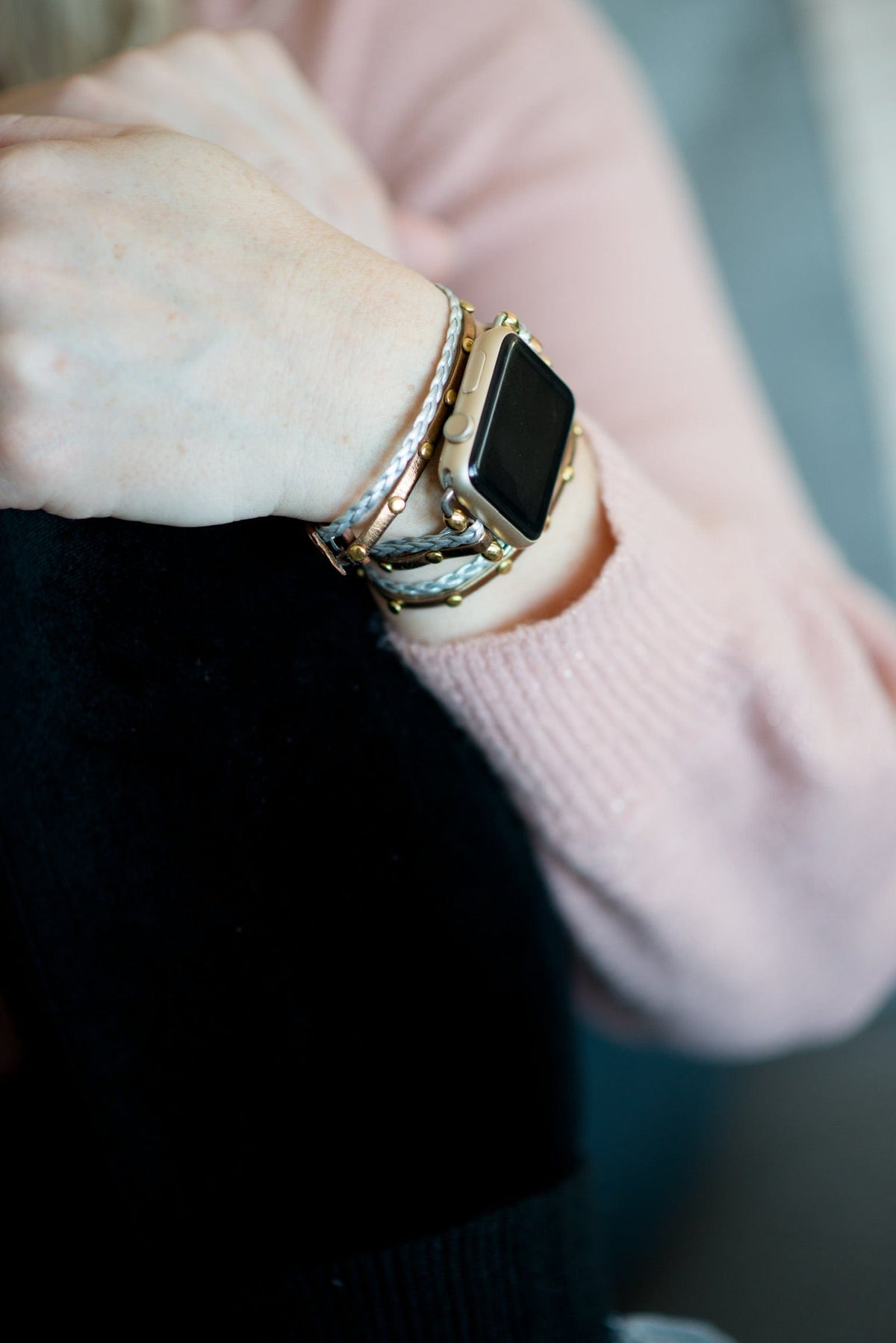 The Studded Boho Glam Watch band for Apple Watch