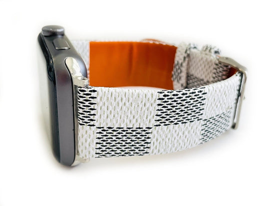 The Louie Damier Black and White for Fitbit