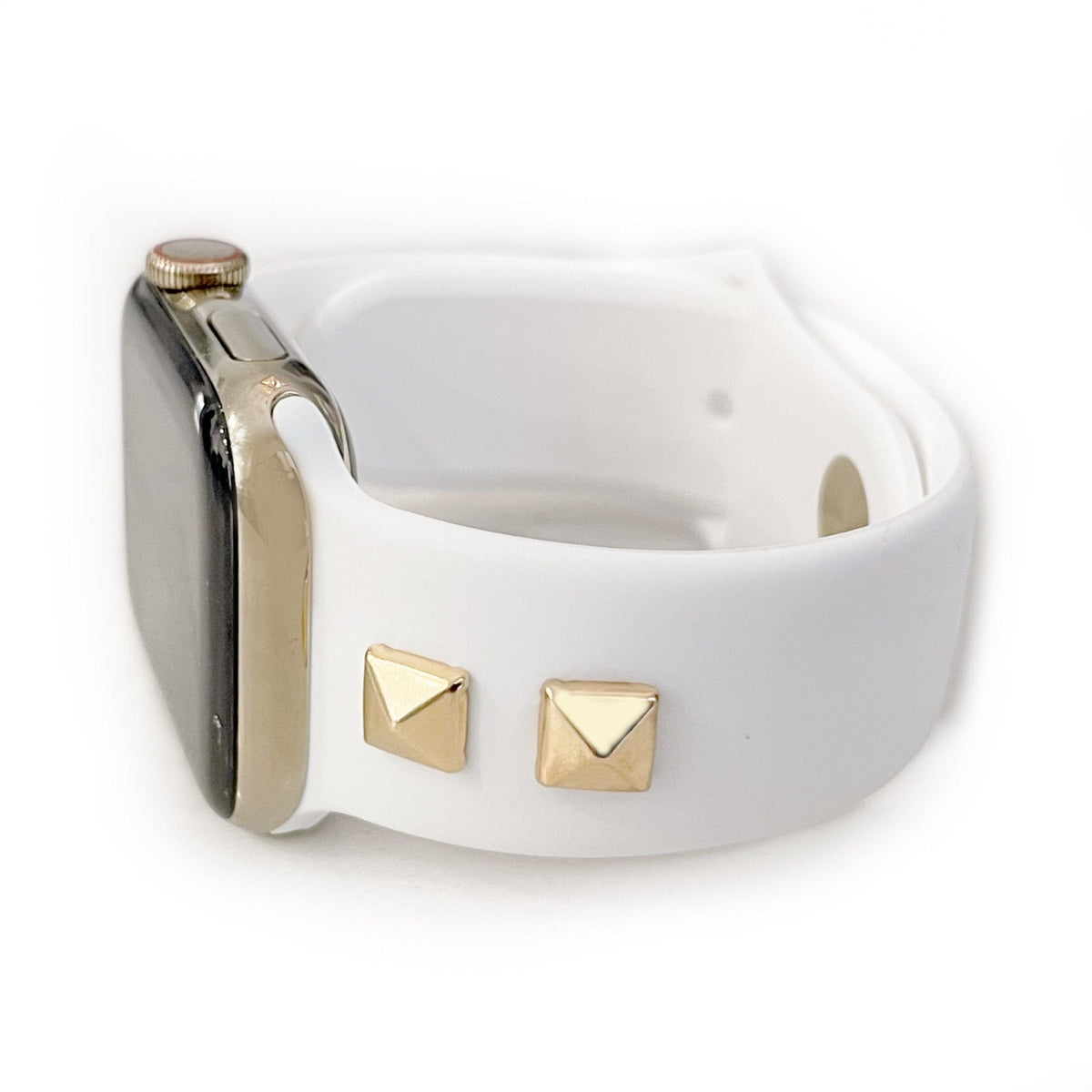 Studded Silicone Watch Band for Apple Watch