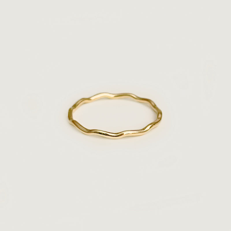 Wave Ring (Gold Filled)