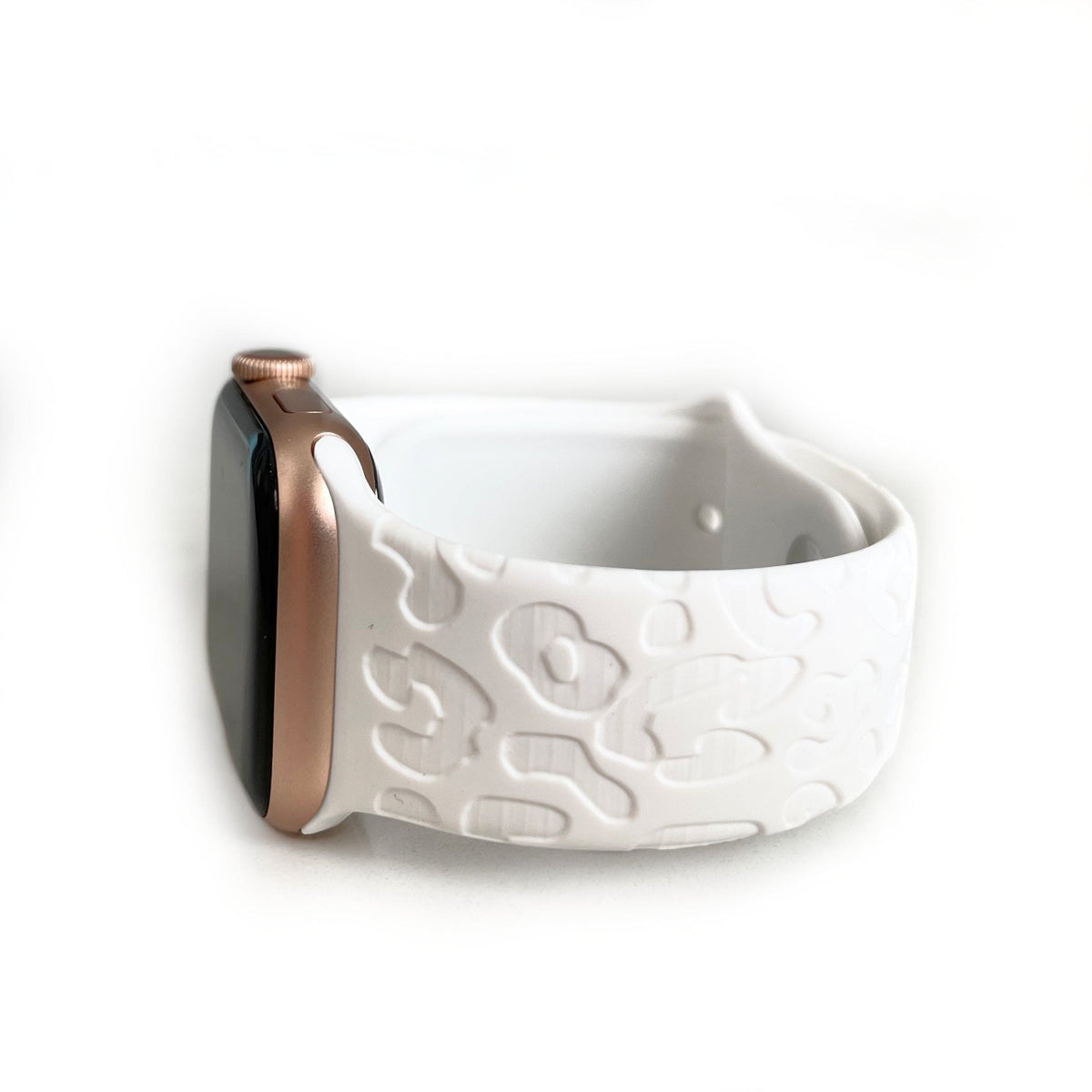 Engraved Leopard Watch Band for Apple Watch